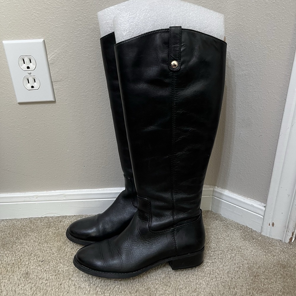 INC international concepts Fawne Women's Boots Sz 7 Black Leather